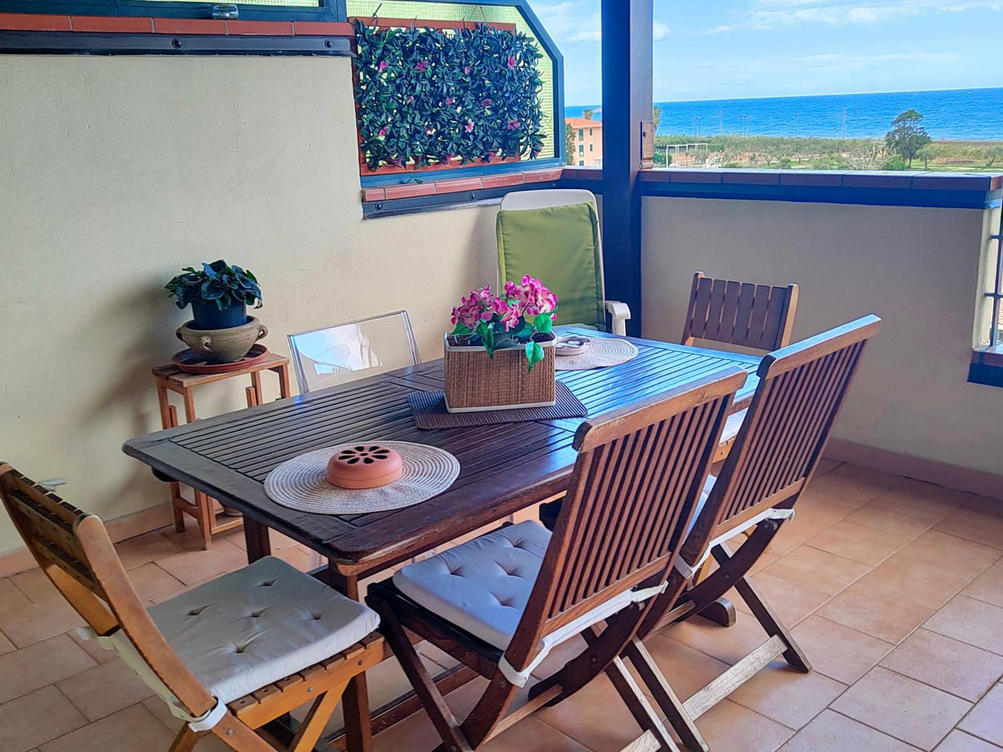 "Appartamento Del Mare Gliaca" Con Vista Isole Eolie,Ampia Terrazza,Wifi E Parcheggio Privato Gratuito Piraino Exteriör bild